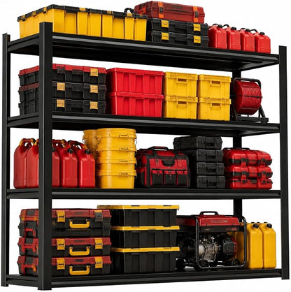 Garage Shelving, 2-in-1 Adjustable Storage Shelves by FlyDzrewtGarageShelving