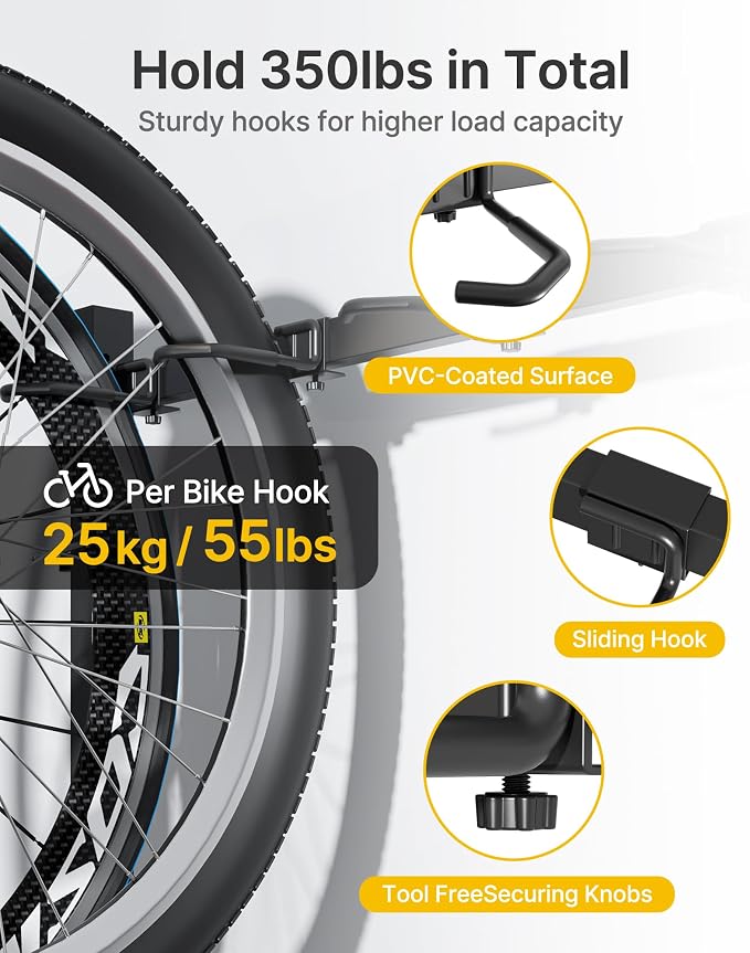 monTEK Freestanding Bike Storage Rack - Image 5
