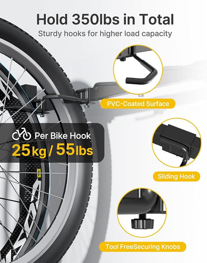 monTEK Freestanding Bike Storage Rack - Image 5