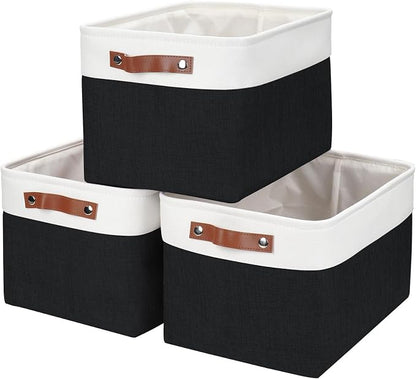 Storage Bins Large Fabric Storage Baskets by Bagnizer