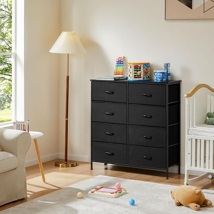 DUMOS 8 Drawer Dresser for Bedroom, Fabric Storage Organizer - Image 7
