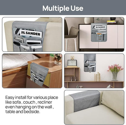 Teniux Remote Control Holder GRS Certified Armrest Organizer - Image 5