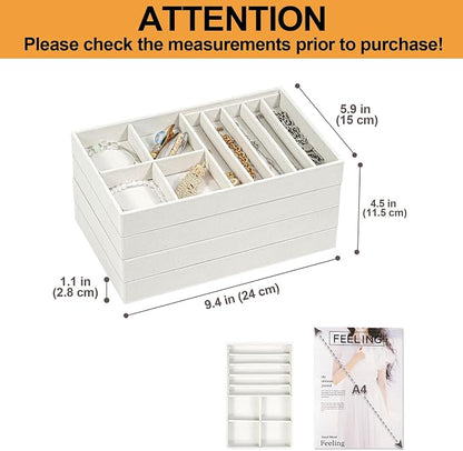ProCase Stackable Jewelry Organizer Trays - Image 2