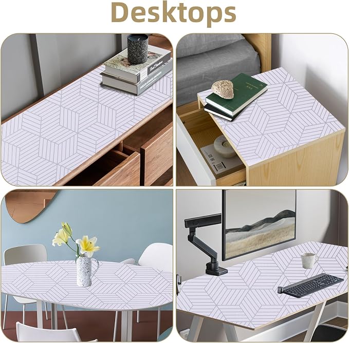 Shelf Liners for Kitchen Cabinets 12in x 20FT, Non Adhesive Cabinet Liner - Image 7