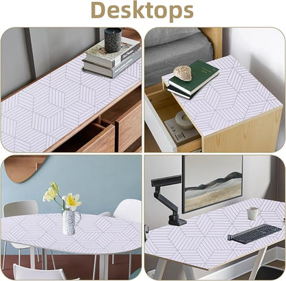Shelf Liners for Kitchen Cabinets 12in x 20FT, Non Adhesive Cabinet Liner - Image 7