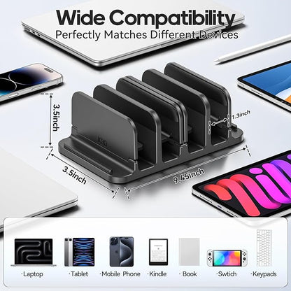 KDD 4-Slot Vertical Laptop Stand - Image 4