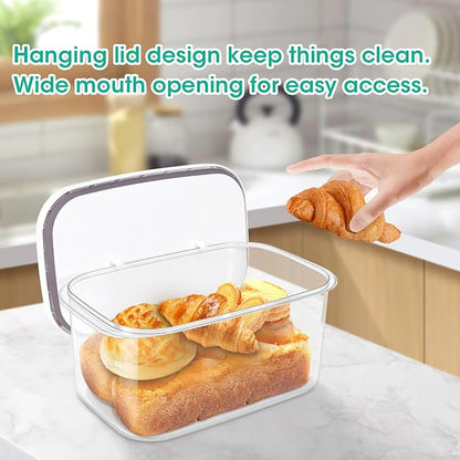 Large Bread Box with Easy-Carrying Handles - Image 5