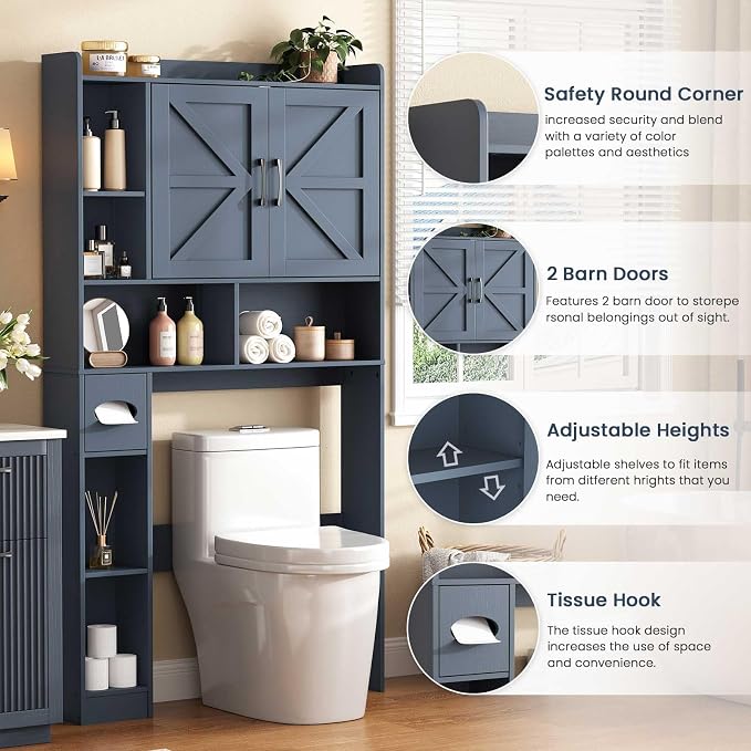 Vabches Over The Toilet Storage Cabinet - Image 3