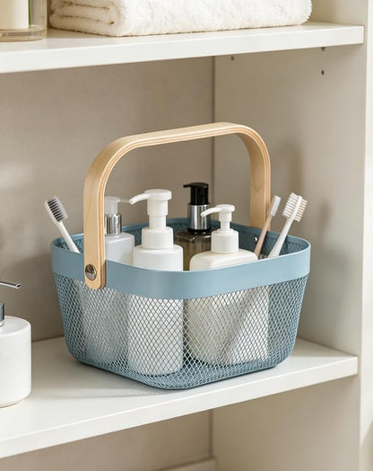 AJIODA Metal Mesh Wire Basket, Mini Steel Basket - Image 6