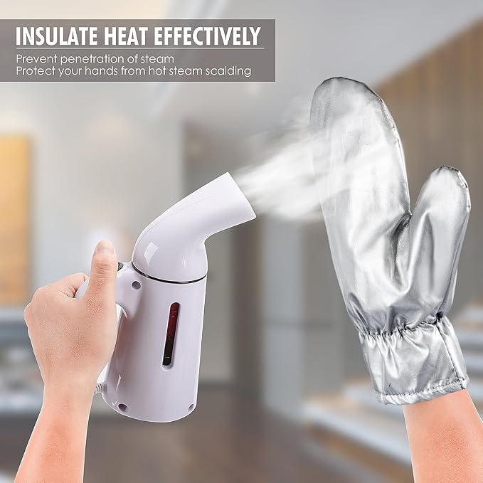 Garment Steamer Ironing Gloves Flexible Anti Steam Mitt Heat Resistant - Image 4