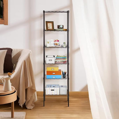 BestOffice Adjustable NSF-Certified Metal Shelf Wire Shelving Unit Storage - Image 2