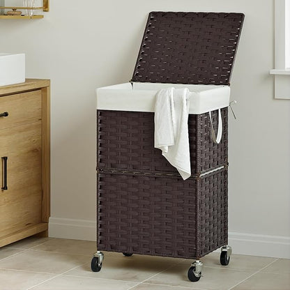 Chrislley 90L Slim Laundry Hamper - Image 3
