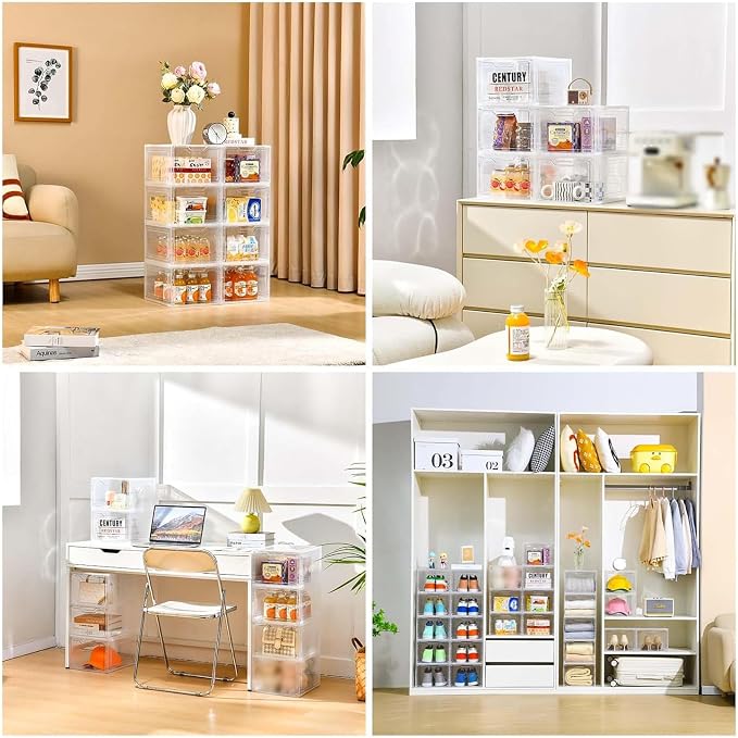 Freebat 6 Pack Closet Organizers and Storage, Clothes Organizers and Storage - Image 5