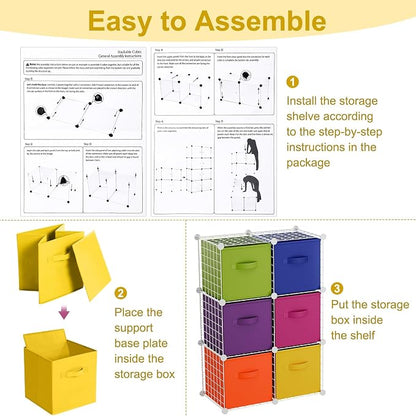 Leinuosen 6 Cube Storage Organizer - Image 3