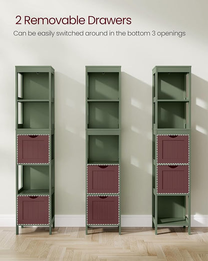 VASAGLE Storage Cabinet, Storage Organizer Rack Stand - Image 5