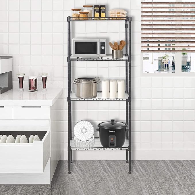 FDW 18L x 12W x 44H Wire Shelves Metal Shelf - Image 2