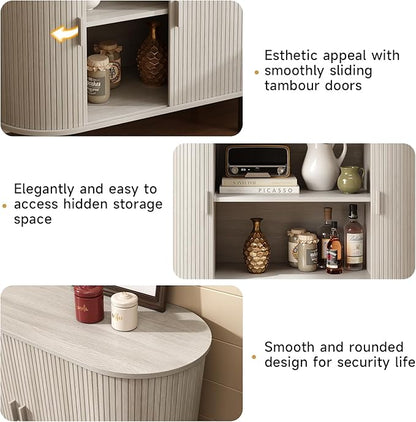 40" Sideboard Buffet Cabinet - Image 5
