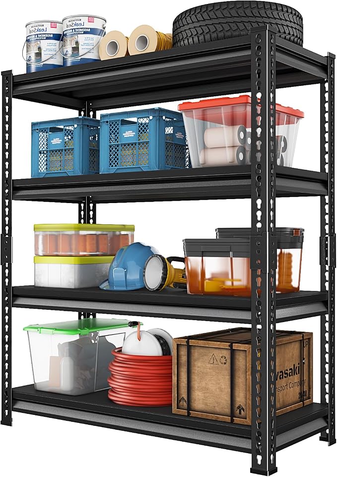 Heavy Duty Garage Shelves by Huhaneon