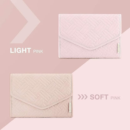 BAGSMART Travel Jewelry Organizer Roll Foldable Jewelry Case - Image 7