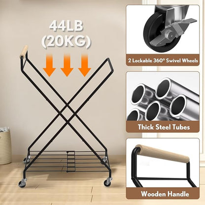 Foldable Metal Laundry Basket - Image 5