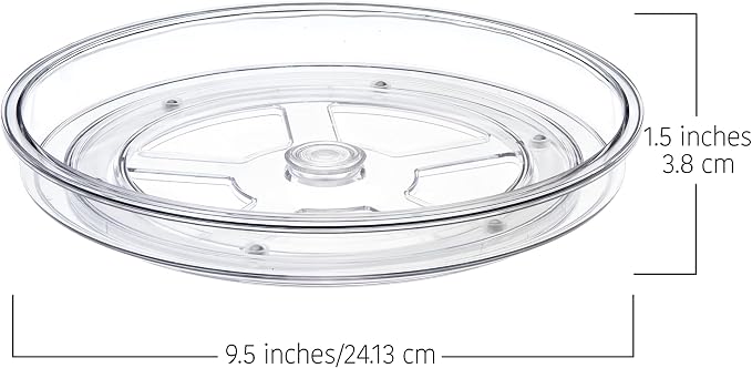 primebox 9.4" Lazy Susan Organizer. 360 Degree Rotating Turntable - Image 3