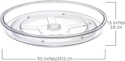 primebox 9.4" Lazy Susan Organizer. 360 Degree Rotating Turntable - Image 3