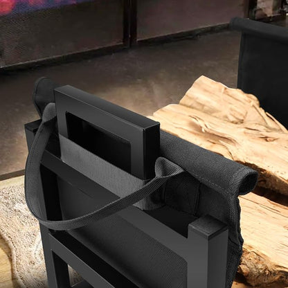 MOFEEZ Firewood Rack Log Holder Indoor - Image 3