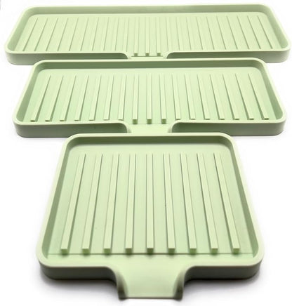 Happitasa Silicone Soap Dish Tray and Sponge Holder - Image 4