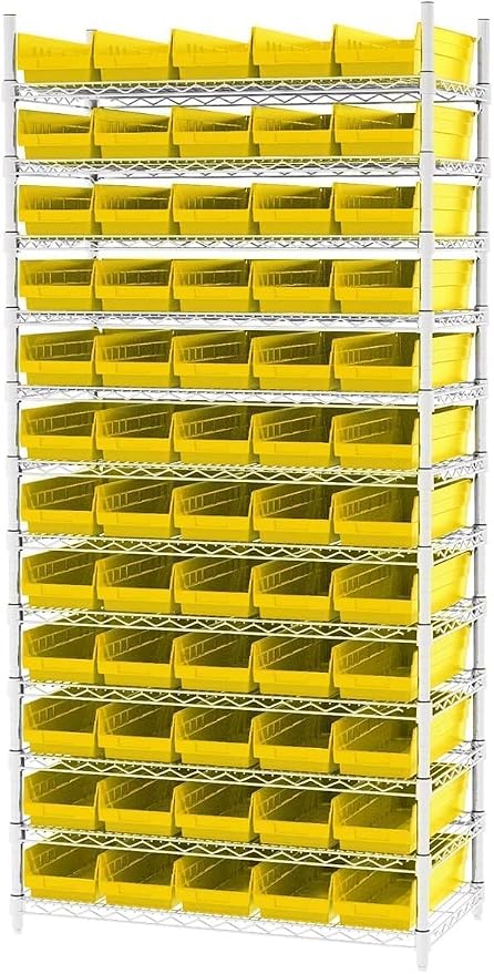 Akro-Mils 30138 Plastic Shelf Bins, Heavy Duty Storage Bins - Image 6