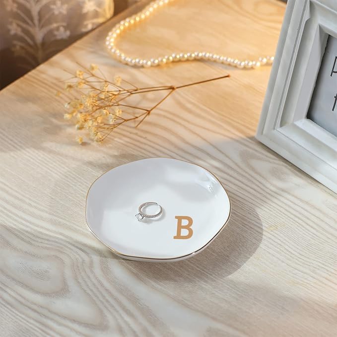 Initials Ring Dish Jewery Tray - Image 2