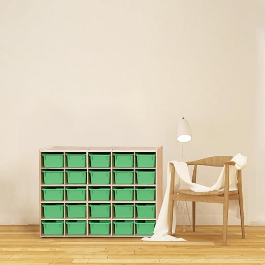 Contender Birch 25 Cubby Tray Cabinet - Image 2