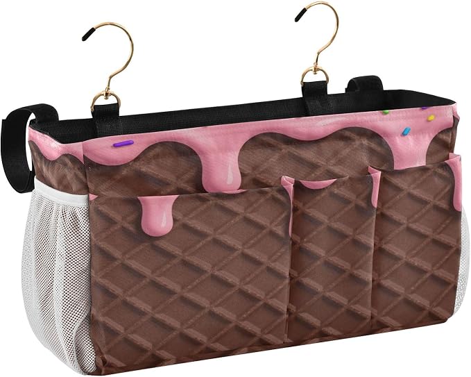 Bedside Organizer Caddy Desk Hanging Organizer Bag - Image 2