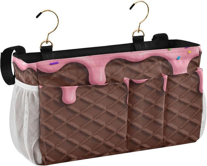 Bedside Organizer Caddy Desk Hanging Organizer Bag - Image 2