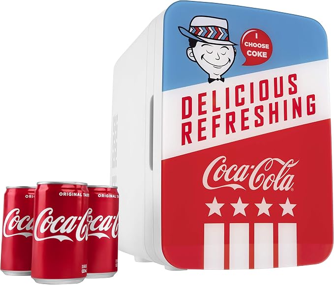 Cooluli Retro Coca-Cola Mini Fridge - Image 3