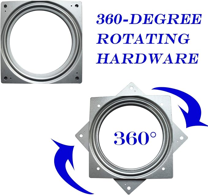6Inch Lazy Susan Hardware, 500lbs Capacity Lazy Susan Turntable Bearing - Image 3
