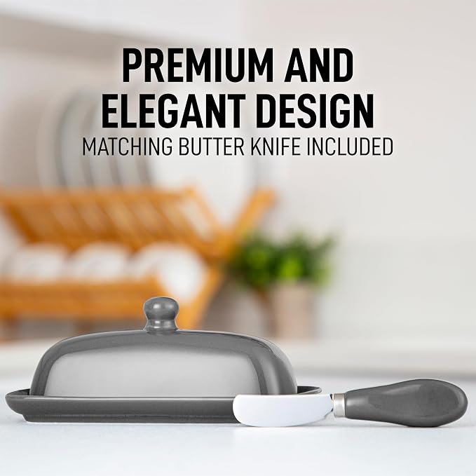 Zulay Butter Dish With Lid For Countertop - Image 6