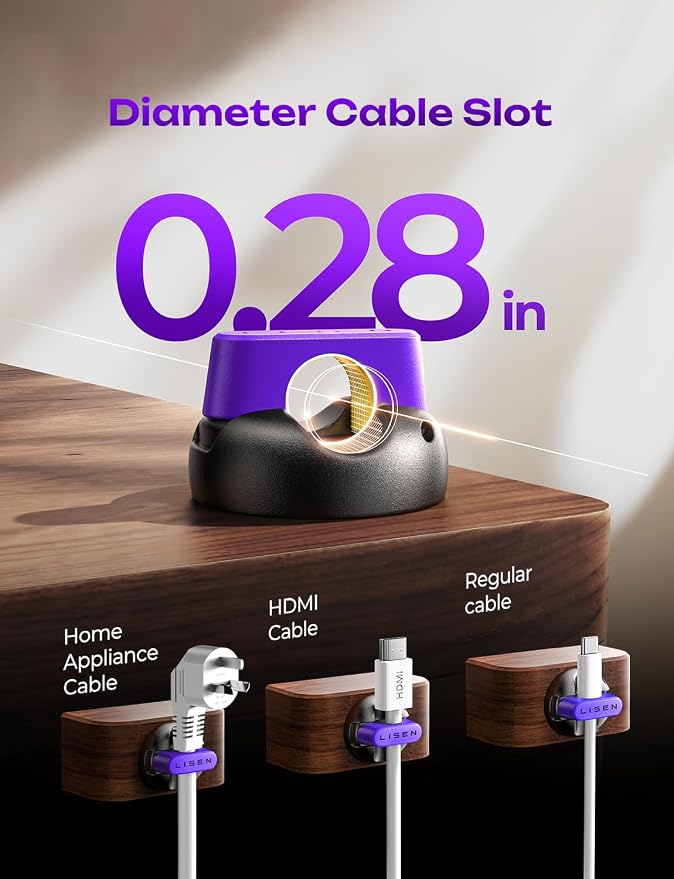 8-Pack Office Desk Accessories Nightstand Organizer, LISEN Desk Organizers and - Image 4