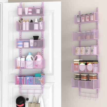 VyGrow Over The Door Organizer, Metal Door Organizer Hanging by VyGrow