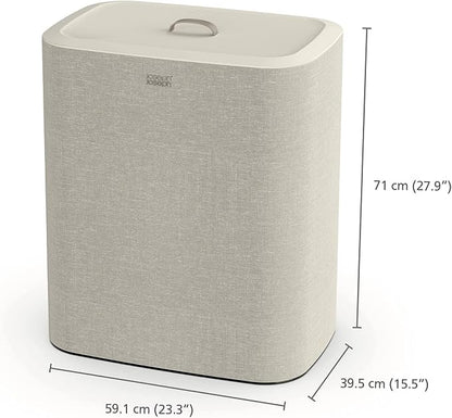 Joseph Joseph Tota Trio 90 liter/23.8 gallon Laundry Hamper Separation Basket - Image 2