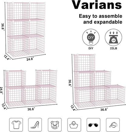 C&AHOME Wire Cube Storage, 6 - Image 3