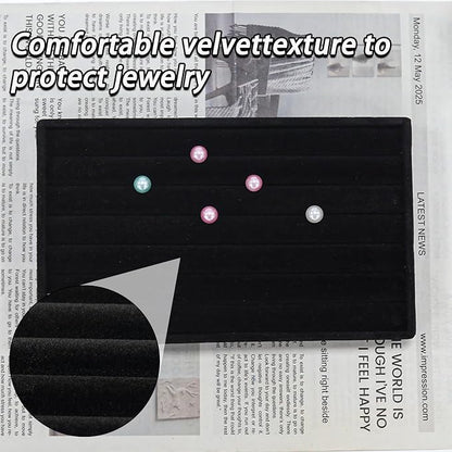 Velvet Jewelry Organizer Tray - Image 4