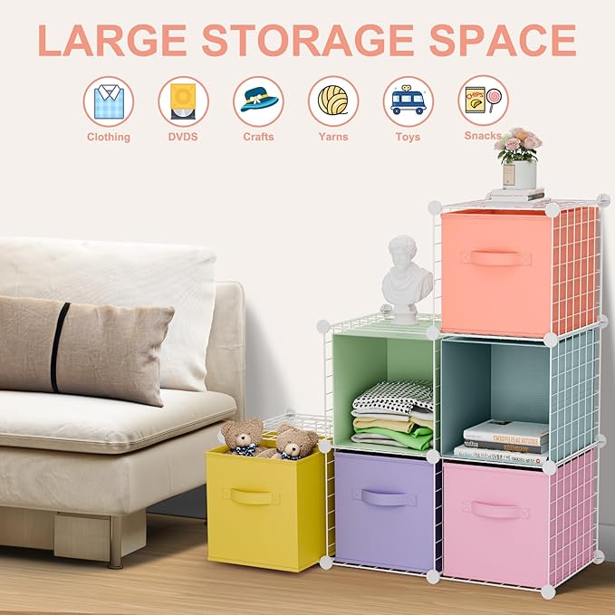 Leinuosen 6 Cube Storage Organizer - Image 6