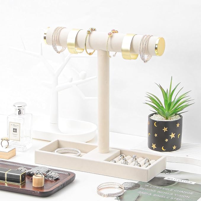 Multi-Use Jewelry Holder Stand, Necklace Bracelet Ring Organizer Stand - Image 4