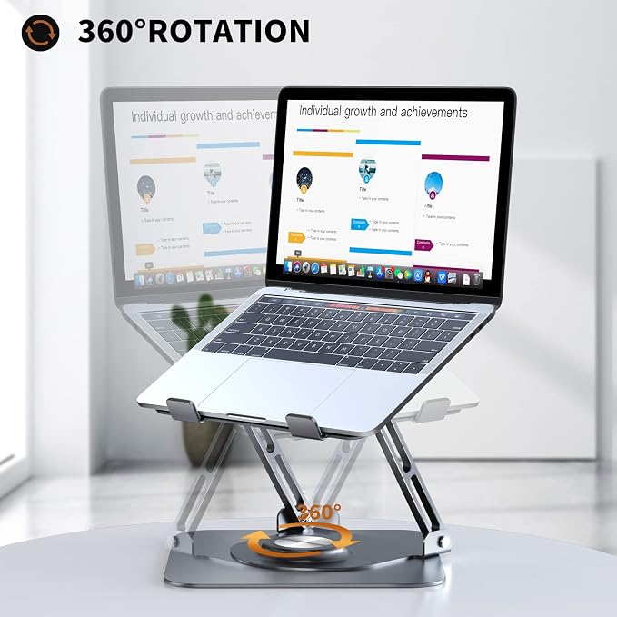 Laptop Stand for Desk, Adjustable Computer Stand - Image 2