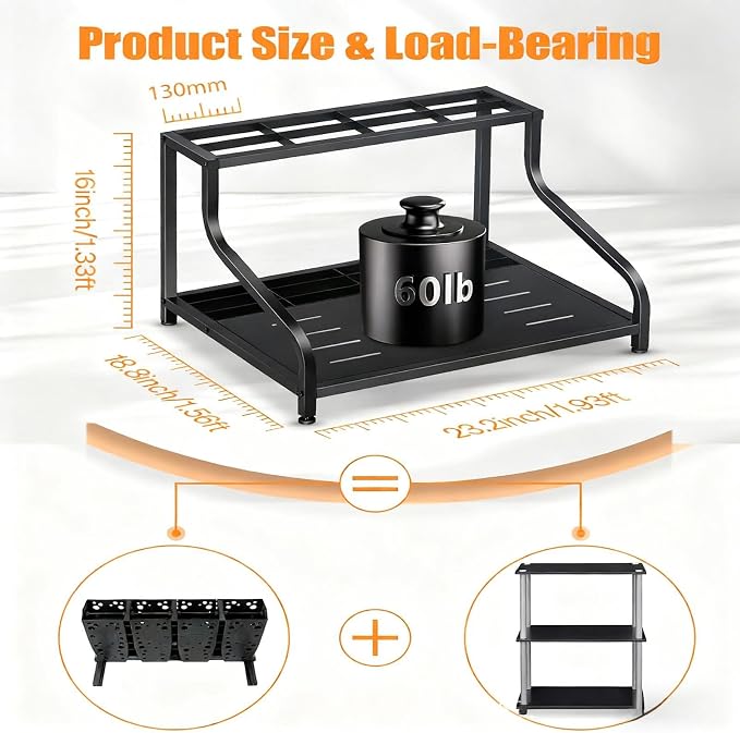 Ski Storage Rack for Garage Ski Equipment Accessories Organizer Practical - Image 3