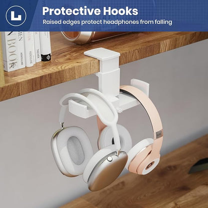 Dual Headphone Stand Holder - Image 5