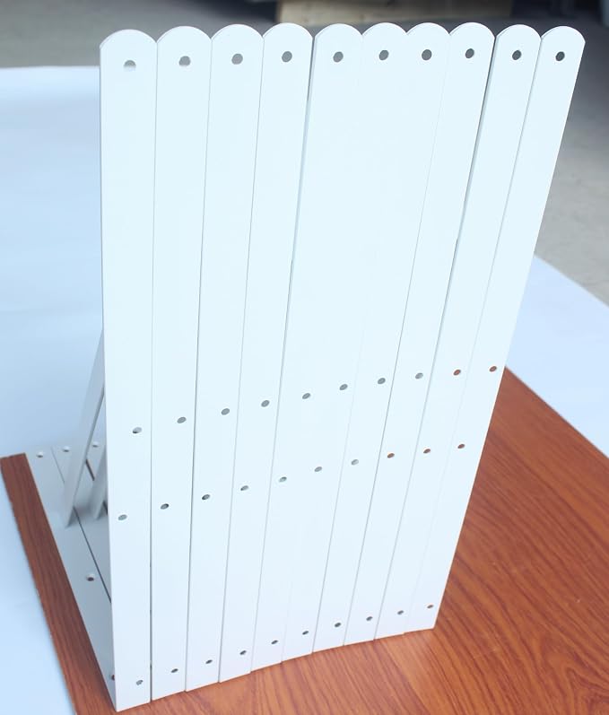 16 Pack L20 x H 12" White Heavy Duty Shelf Brackets - Image 7