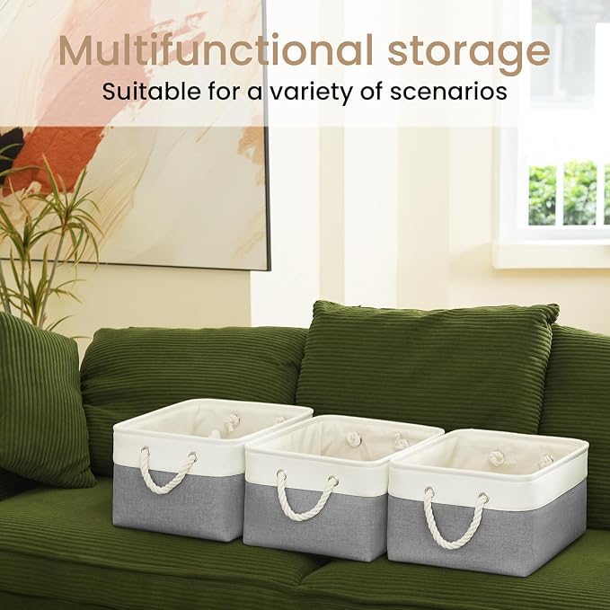 15.7x11.8x8.26 Inch Fabric Large Storage Bins - Image 6