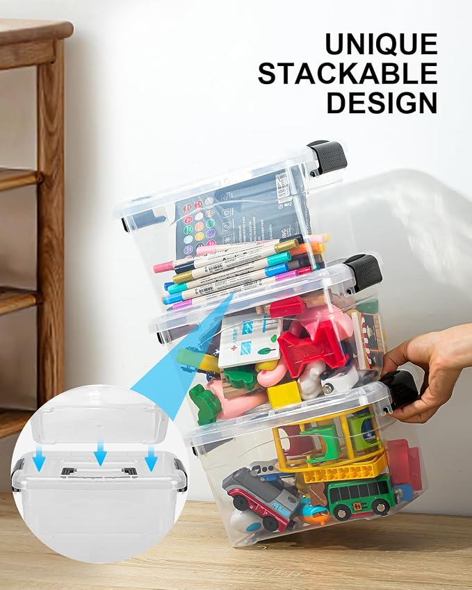 EOENVIVS Plastic Storage Bins - Image 5
