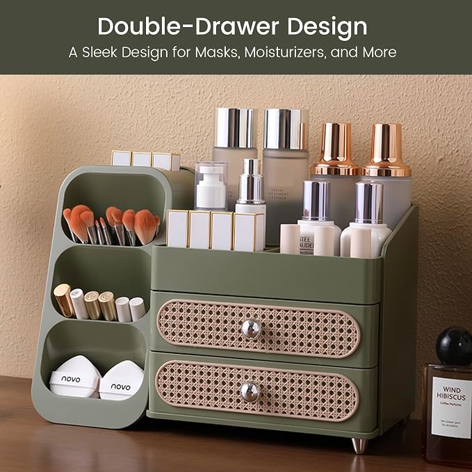 Aveniee Makeup Organizer with Drawers - Image 5